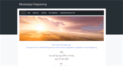 Desktop Screenshot of mshappening.net