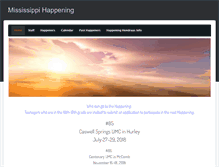 Tablet Screenshot of mshappening.net